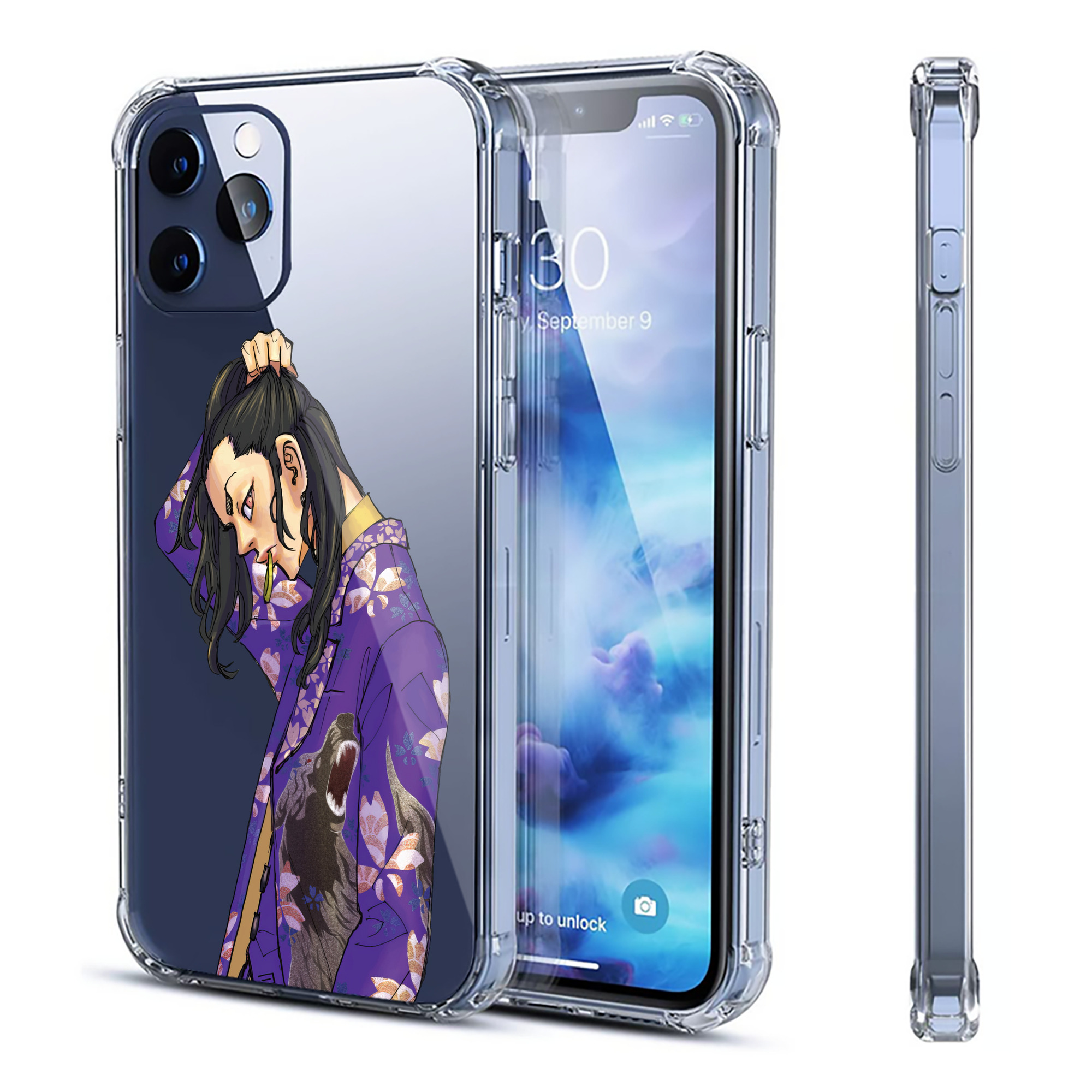 （画像用） 東京リベンジャーズ Tokyo Revengers 【iPhone 12シリーズ対応】透明スマホケース（クリアソフトケース）